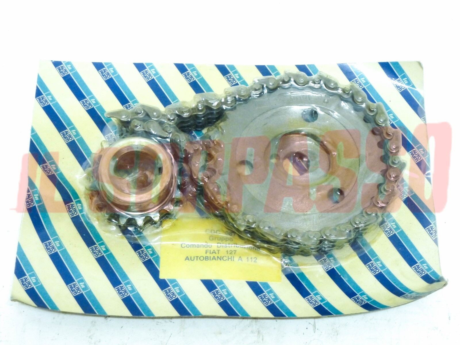 KIT DISTRIBUZIONE ORIGINALE PER FIAT 127 + AUTOBIANCHI A112