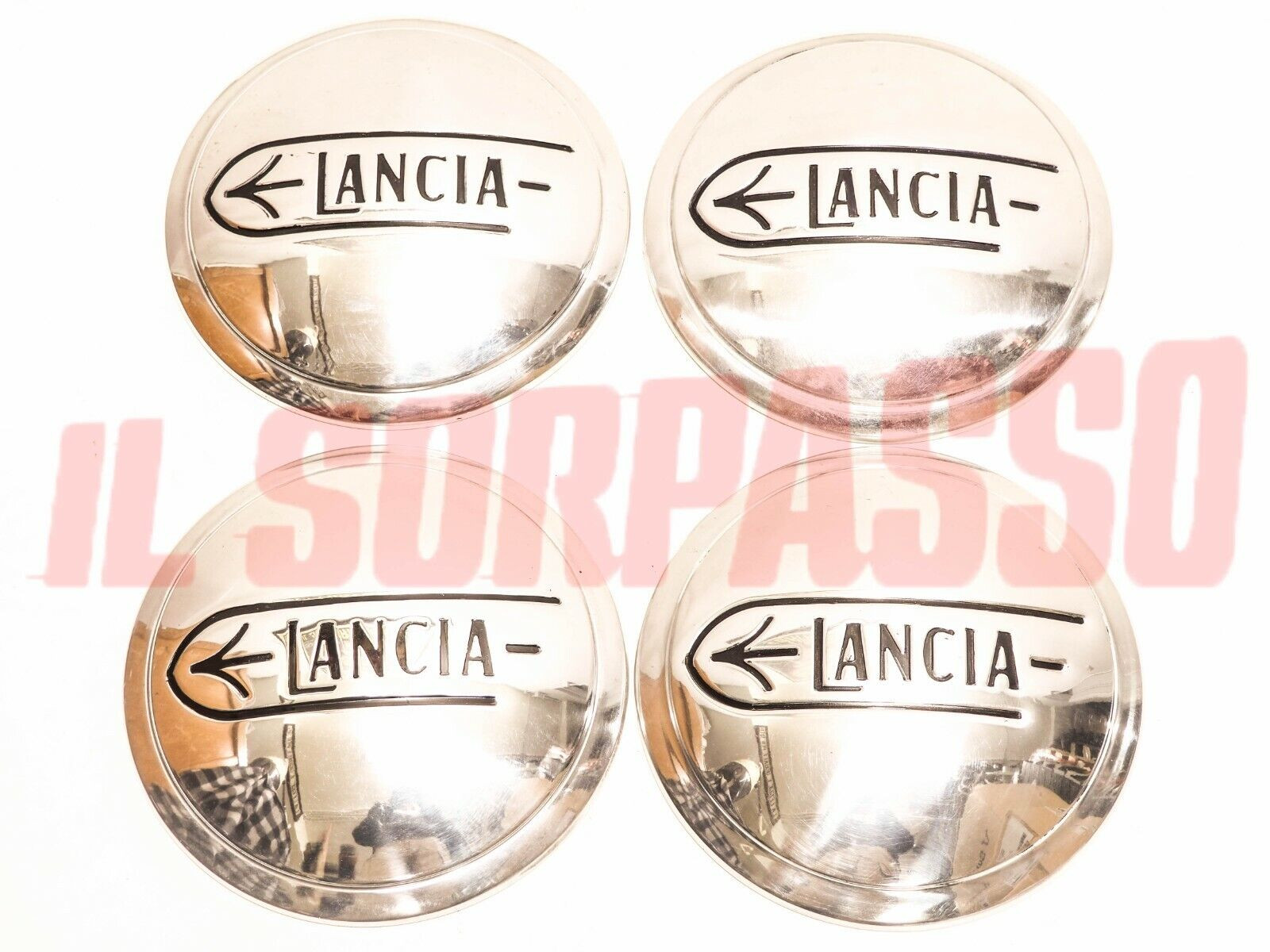 COPPE RUOTA CERCHI BORCHIE LANCIA ARDEA IN ALLUMINIO