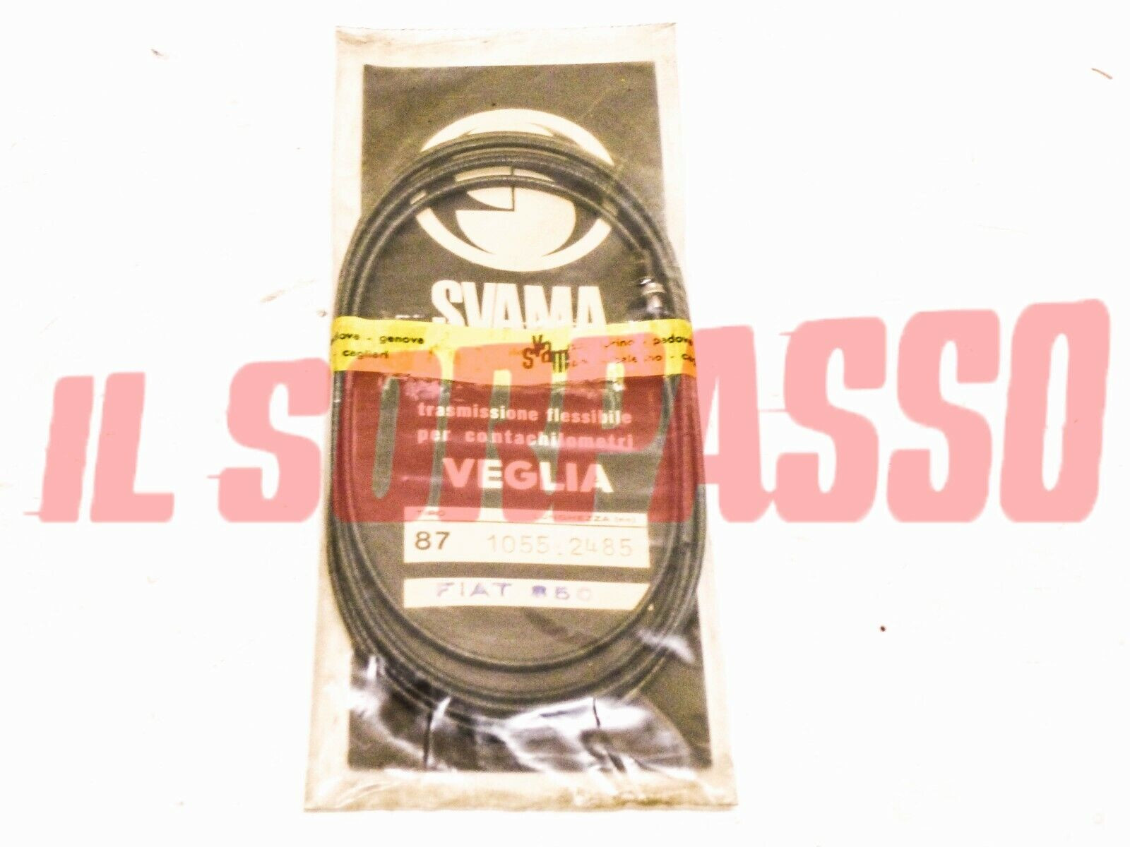 CAVO CORDA FILO CONTACHILOMETRI FIAT 850 LUNGHEZZA 2485 MM ORIGINALE
