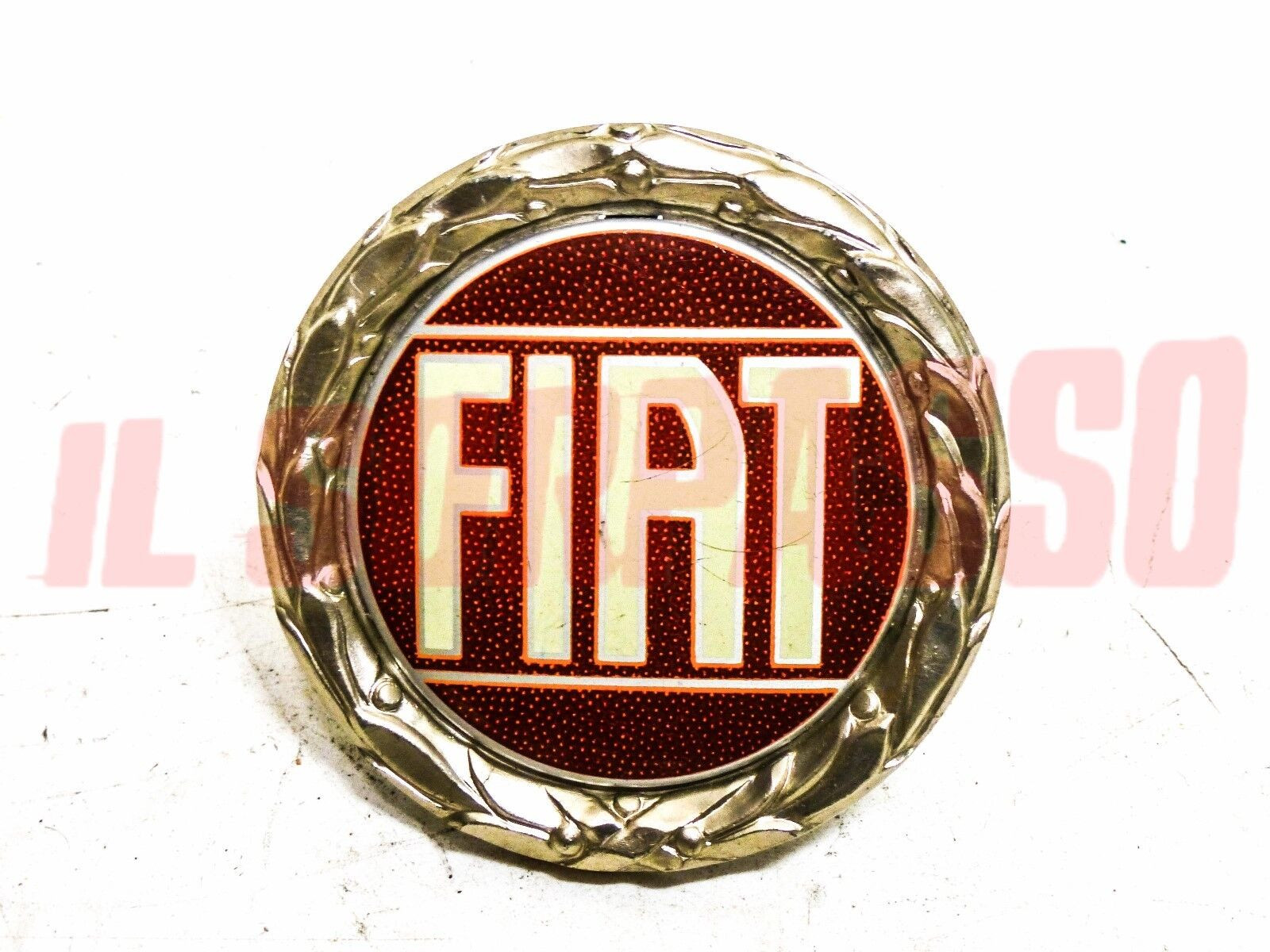 FREGIO STEMMA MASCHERINA FIAT 127 SPORT 131 128 RITMO CABRIO ABARTH METALLO .