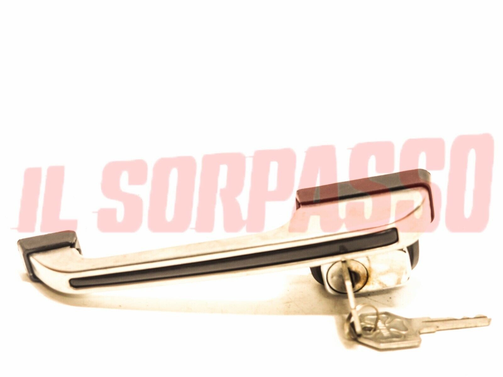 MANIGLIA PORTA ANTERIORE SINISTRA CROMATA ALFA ROMEO ALFA SUD 4 PORTE ORIGINALE