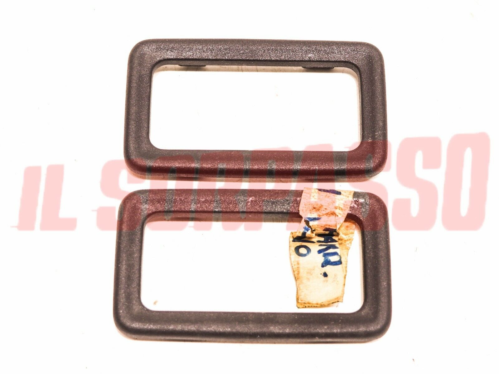 CORNICI MANIGLIE INTERNE APRI PORTA MARRONI FIAT UNO + TURBO ORIGINALI 