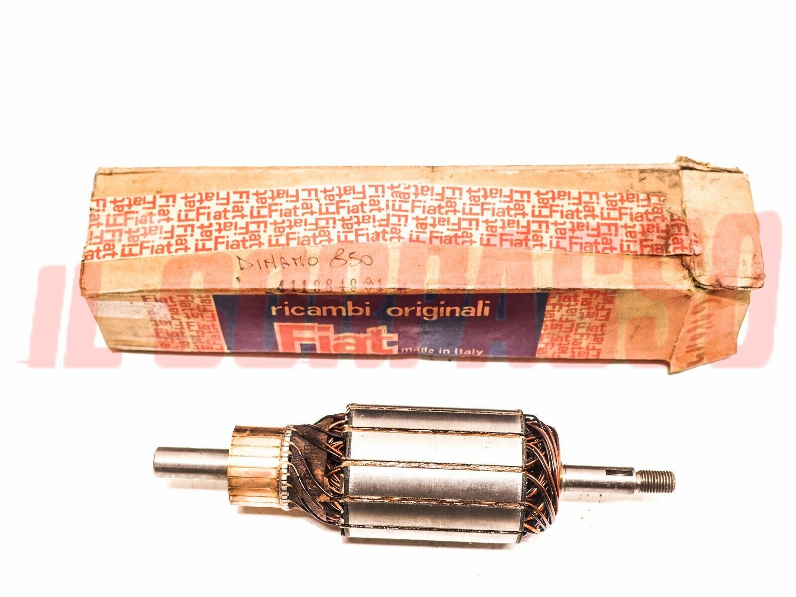 INDOTTO DINAMO FIAT 850 BERLINA COUPE SPIDER ORIGINALE 4110849