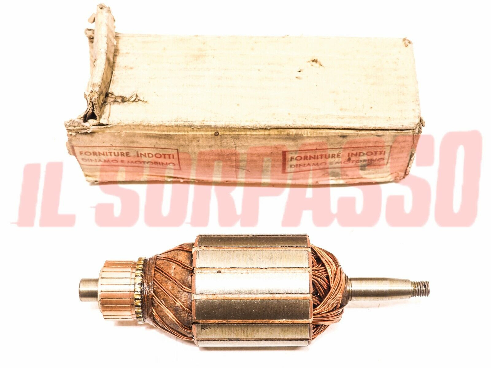 INDOTTO DINAMO ACCENSIONE FIAT 1400 A BERLINA 300/12 V ORIGINALE