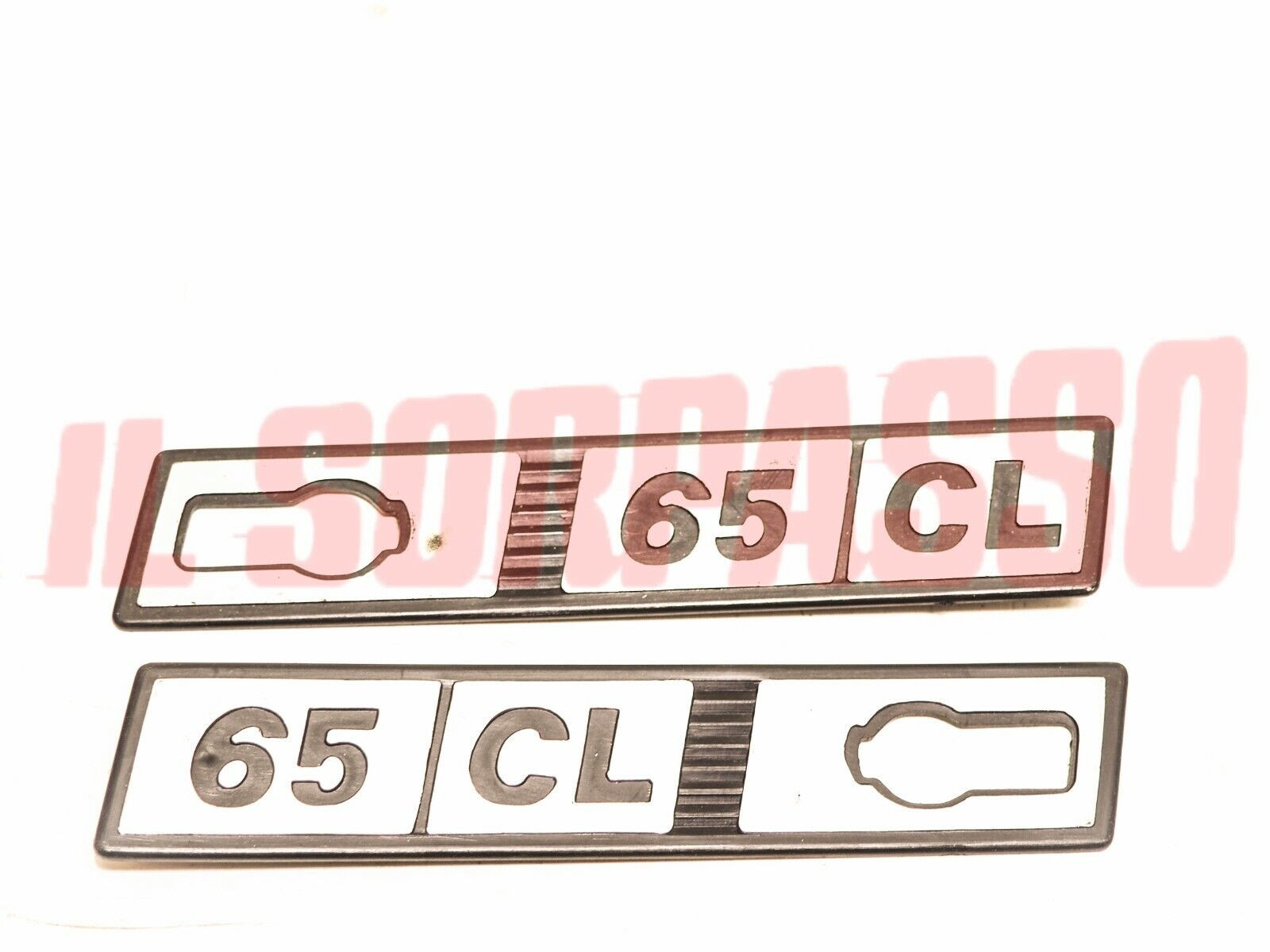 SCRITTA SIGLA PARAFANGO ANTERIORE DESTRO SINISTRO FIAT RITMO 65 CL ORIGINALI