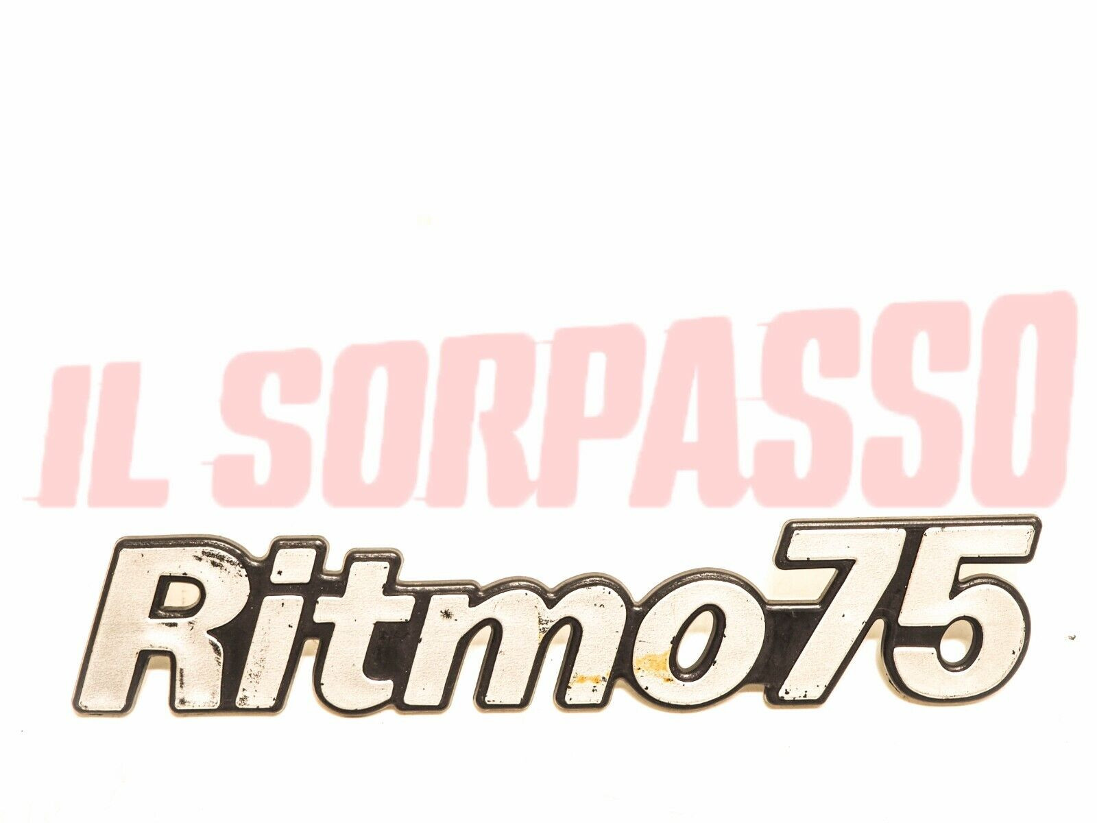 SCRITTA SIGLA POSTERIORE FIAT RITMO 75 ORIGINALE