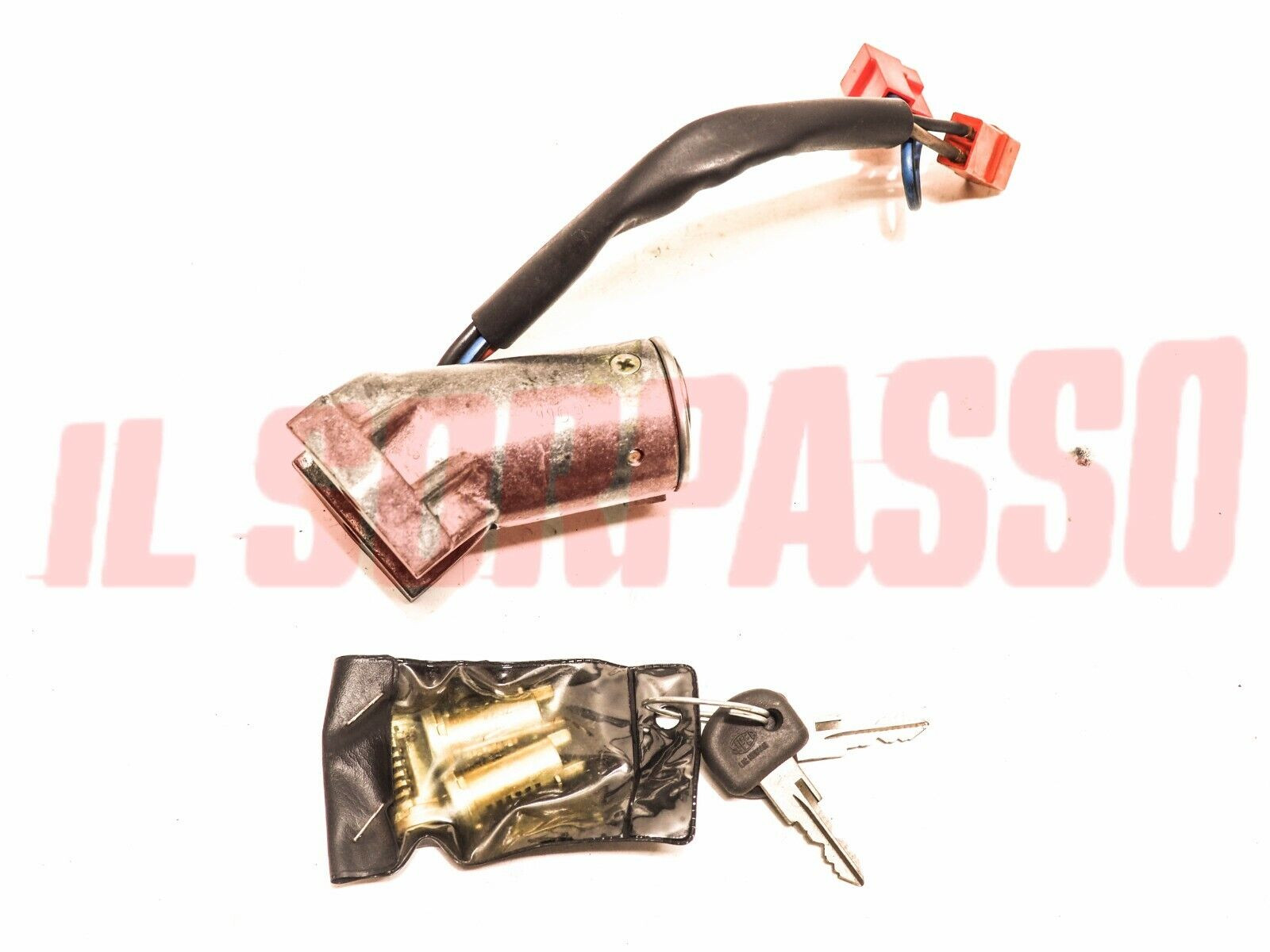 BLOCCHETTO ACCENSIONE BLOCCASTERZO + CILINDRETTI FIAT RITMO DIESEL ORIGINALE