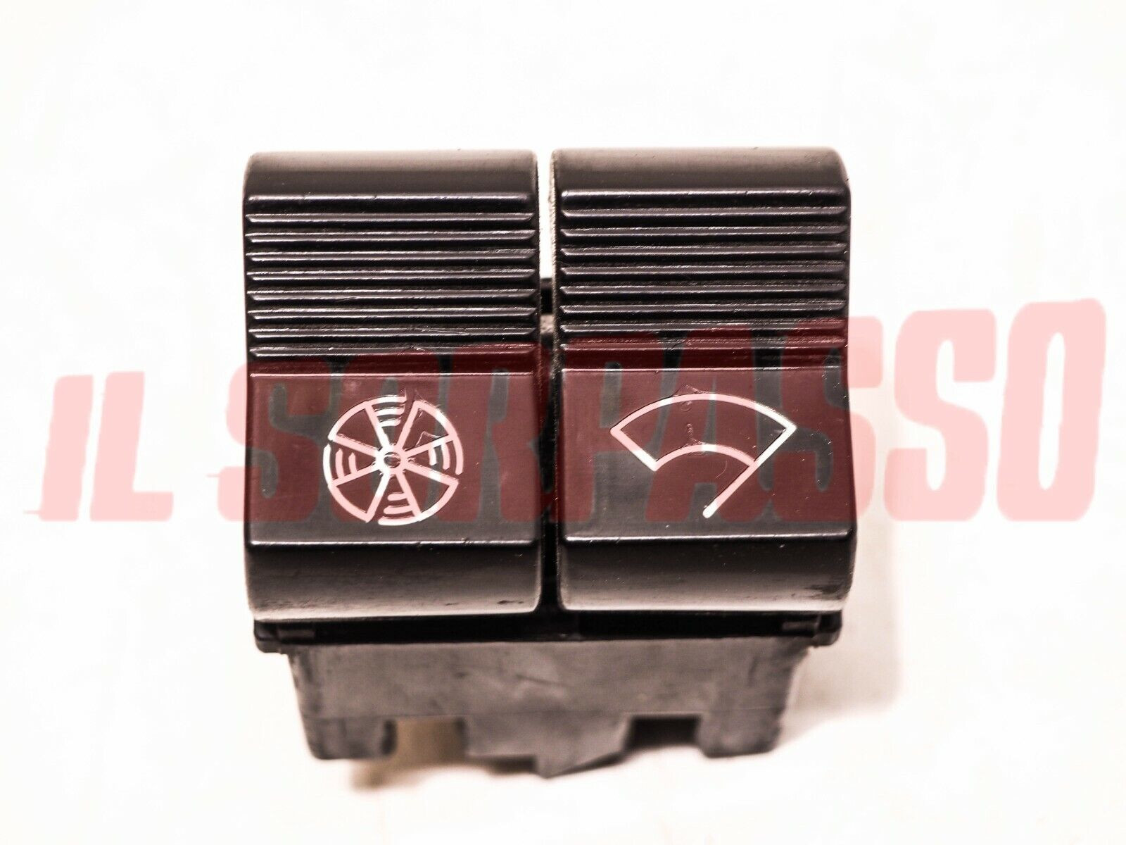 INTERRUTTORI DOPPI VENTOLA TERGICRISTALLO FIAT 1100 R - 1300 1500 BERLINA 1500 C