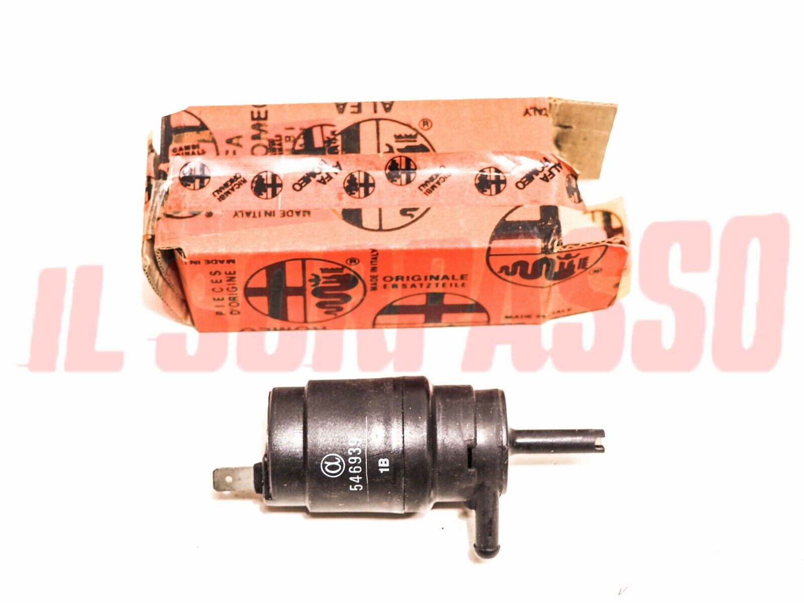 POMPA ELETTROPOMPA VASCHETTA LIQUIDO TERGICRISTALLO ALFA ROMEO 75 ORIGINALE