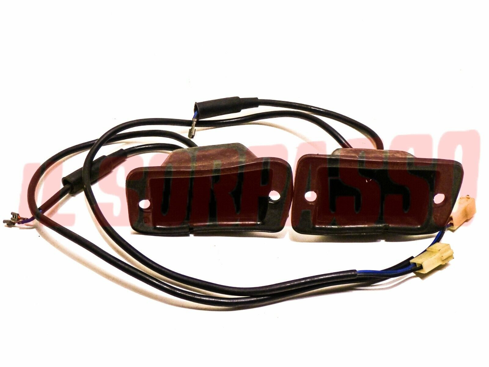 CUFFIE FANALINI ANTERIORI + CAVI DESTRO SINISTRO AUTOBIANCHI A112 1 2 3 ABARTH