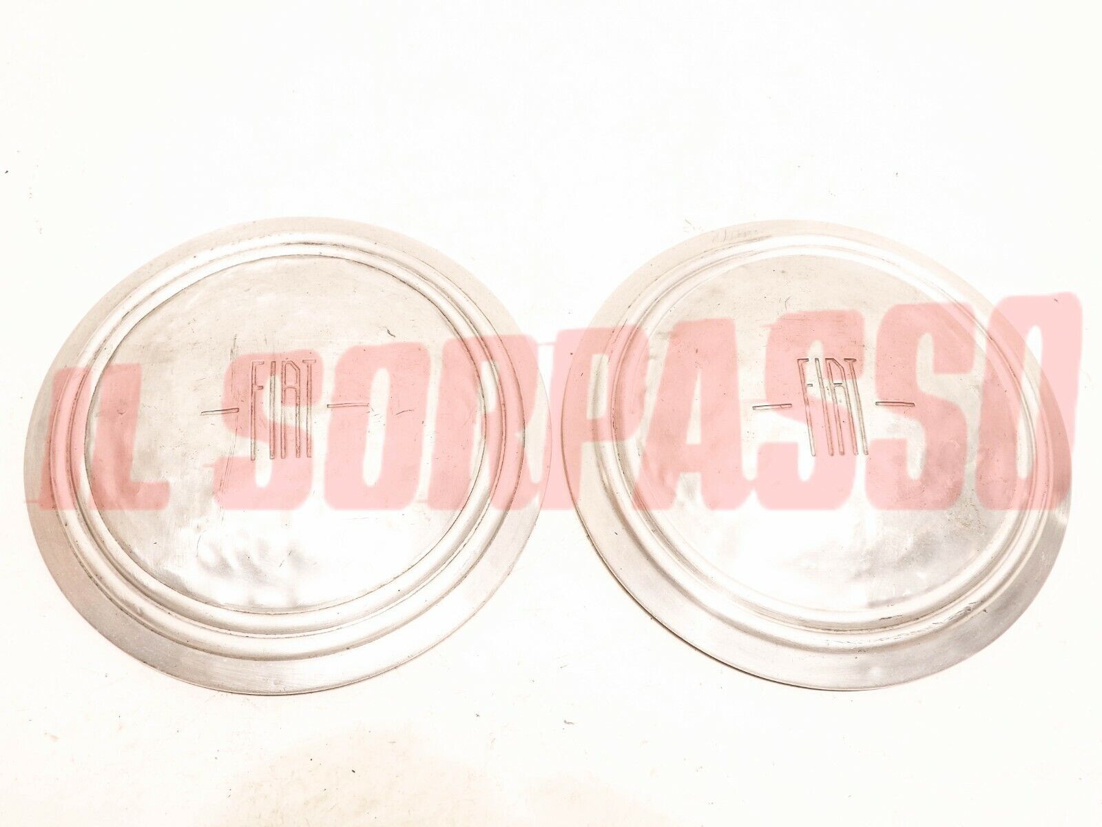 COPPE RUOTA BORCHIE CERCHI FIAT 1100 103 1 SERIE BAULETTO ORIGINALI .