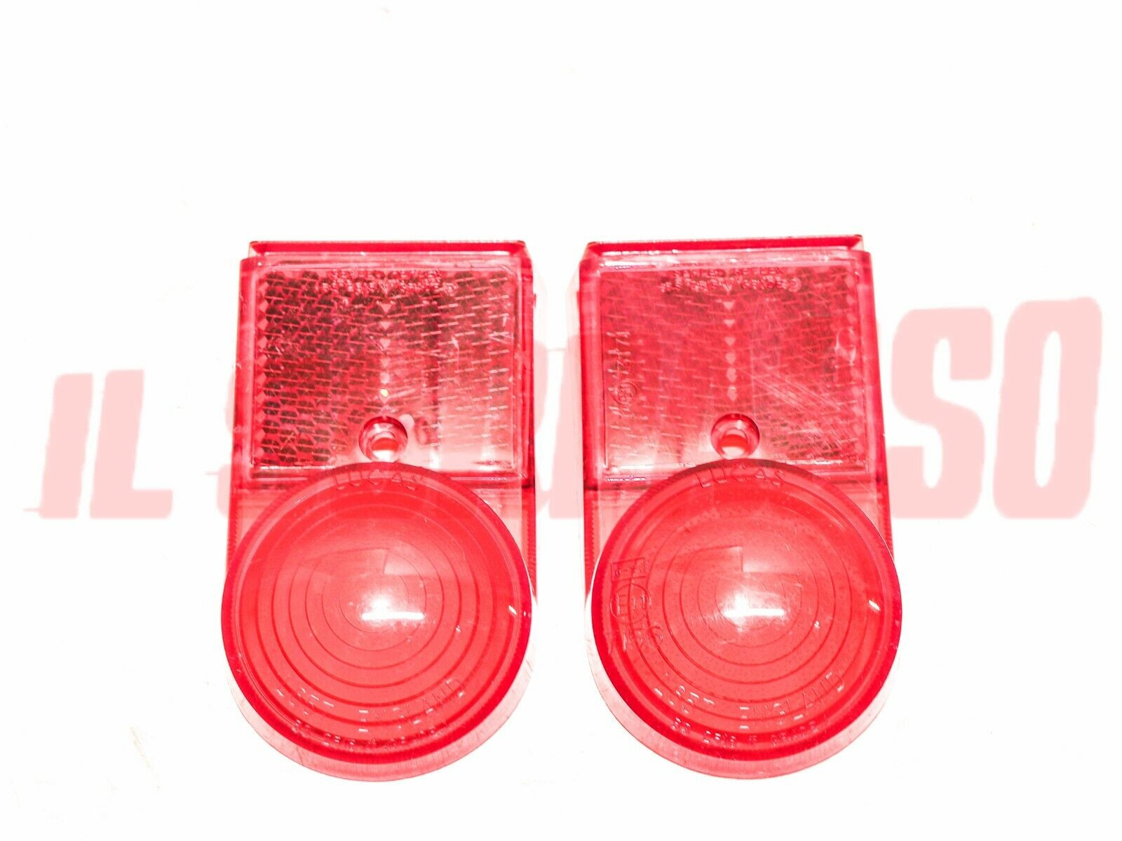 PLASTICHE FANALI FARI POSTERIORI INNOCENTI MINI COOPER 1 SERIE ORIGINALI LUCAS