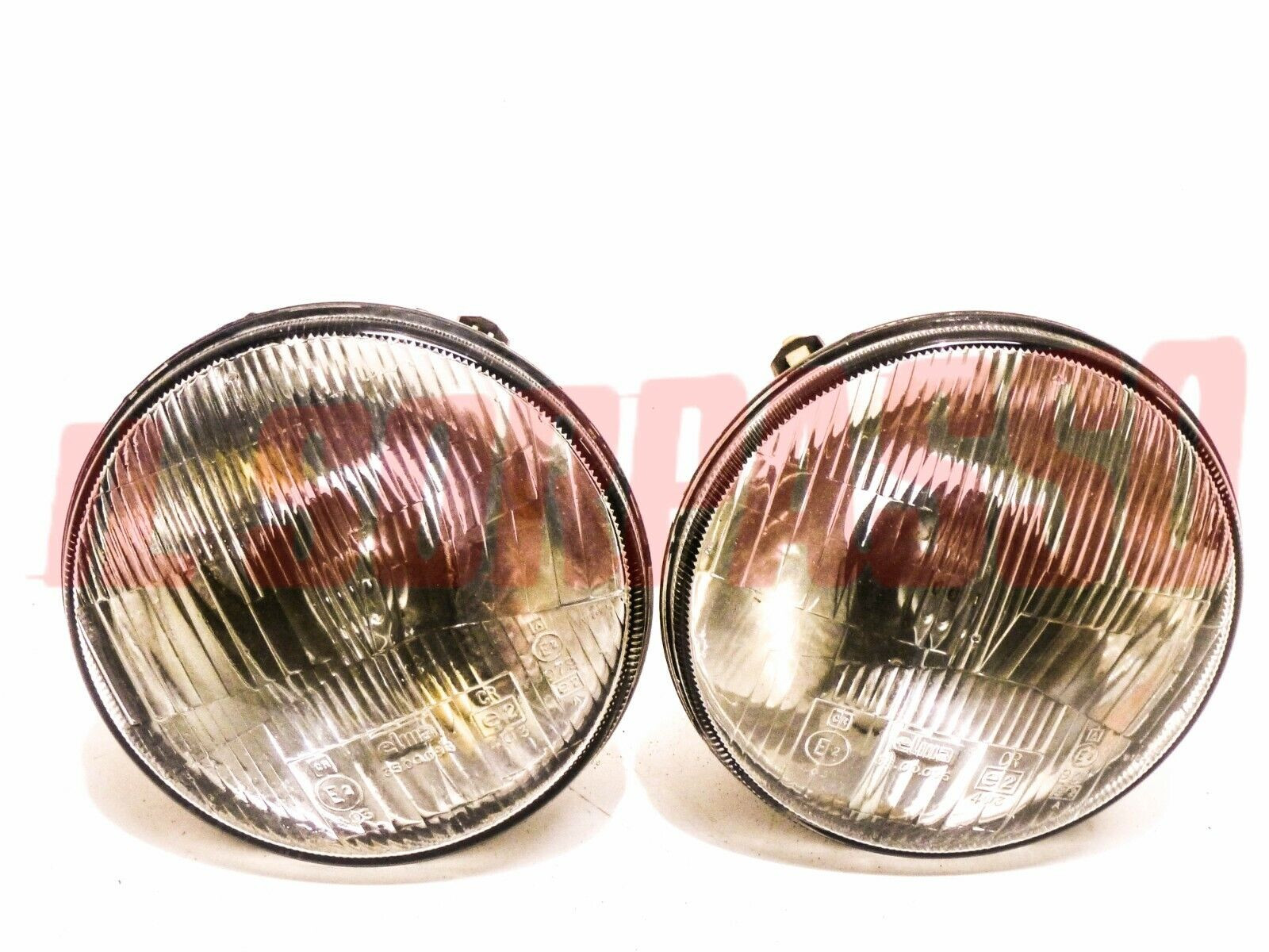 GRUPPI OTTICI FANALI FARI ESTERNI FIAT 131 RACING RITMO 130 TC ABARTH ELMA USATI