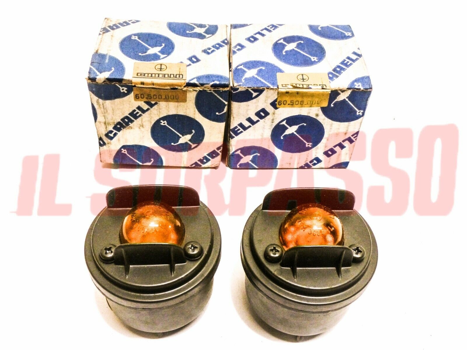 FANALINI ANTERIORI FRECCE LATERALI FIAT CAMPAGNOLA AR 51 55 59 ORIGINALI