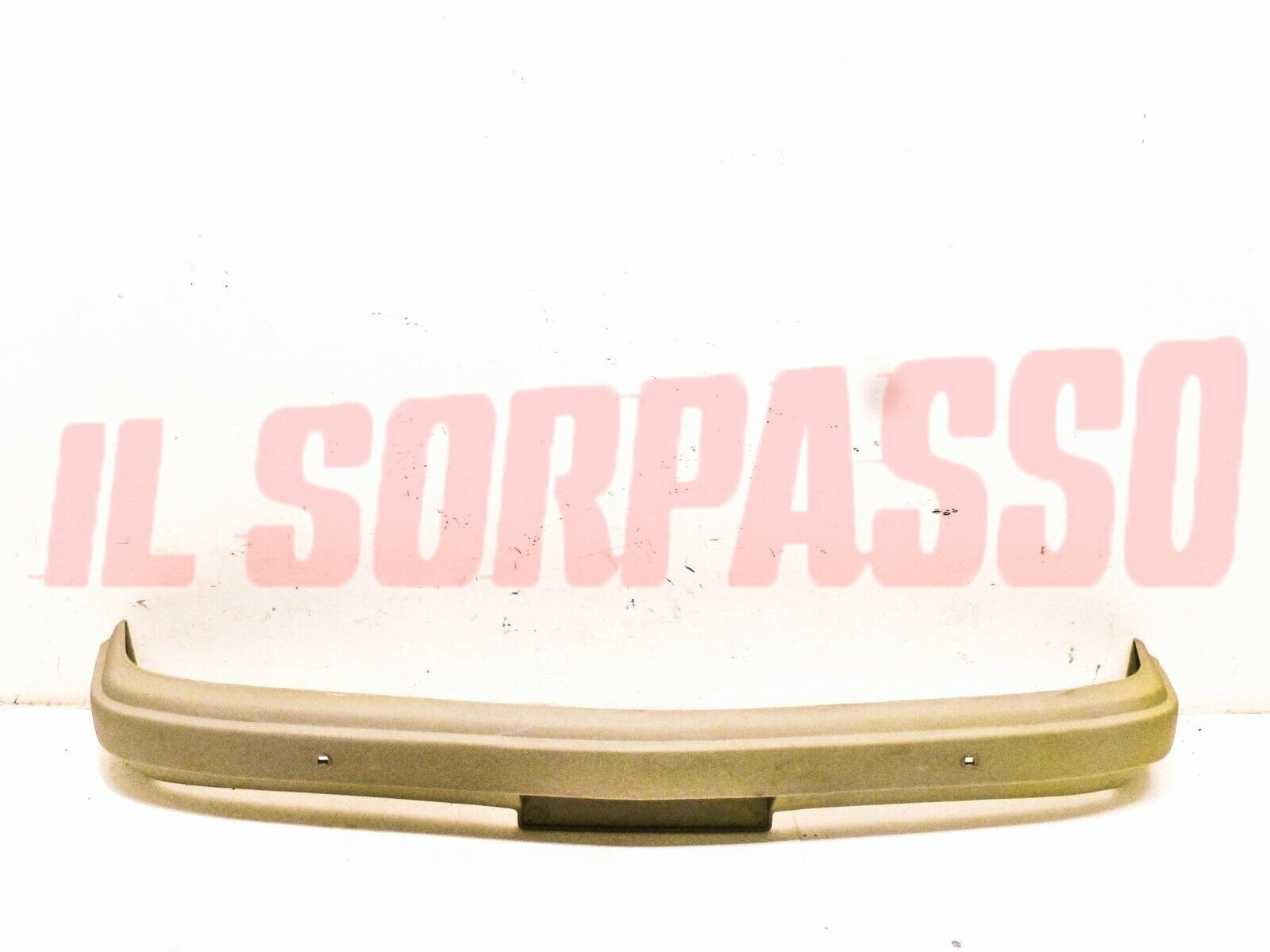 PARAURTI ANTERIORE FIAT 126 BLACK ORIGINALE GRIGIO MACCHIATO