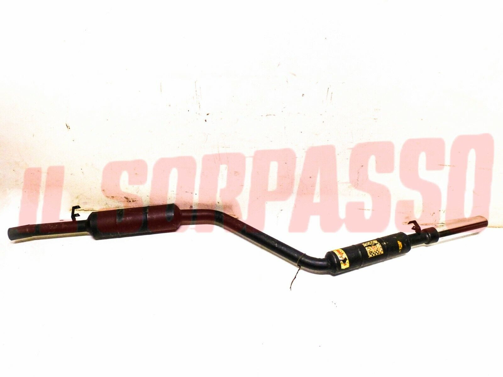 MARMITTA SPORTIVA SUPERSPRINT TERMINALE SINISTRO FIAT DINO COUPE 2400 ORIGINALE