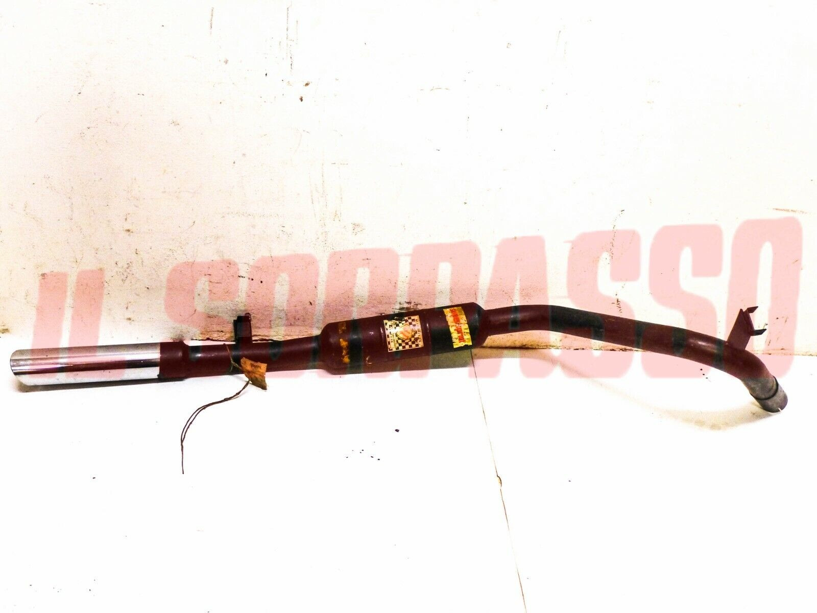 MARMITTA SPORTIVA SUPERSPRINT TERMINALE SINISTRA FIAT DINO SPIDER 2000 ORIGINALE