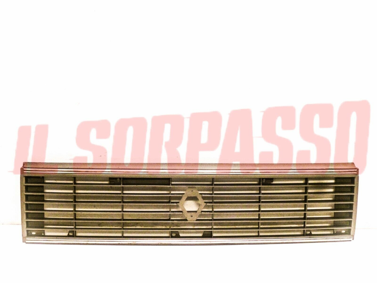 MASCHERINA GRIGLIA FRONTALE RENAULT R6 ORIGINALE