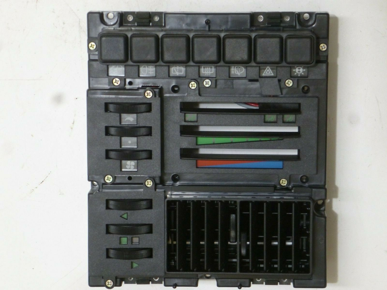 PLANCIA REGOLAZIONE RISCALDAMENTO ABITACOLO LANCIA DELTA 1 SERIE ORIGINALE NERO