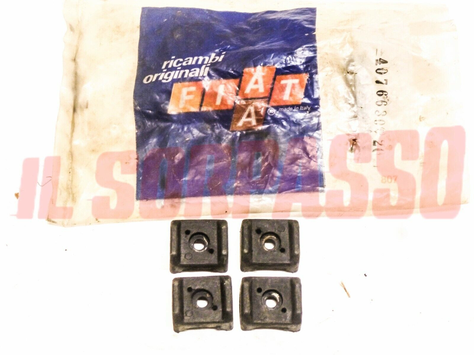 SUPPORTI TAMPONI SCHIENALE SEDILE FIAT 500 - 126 ORIGINALI