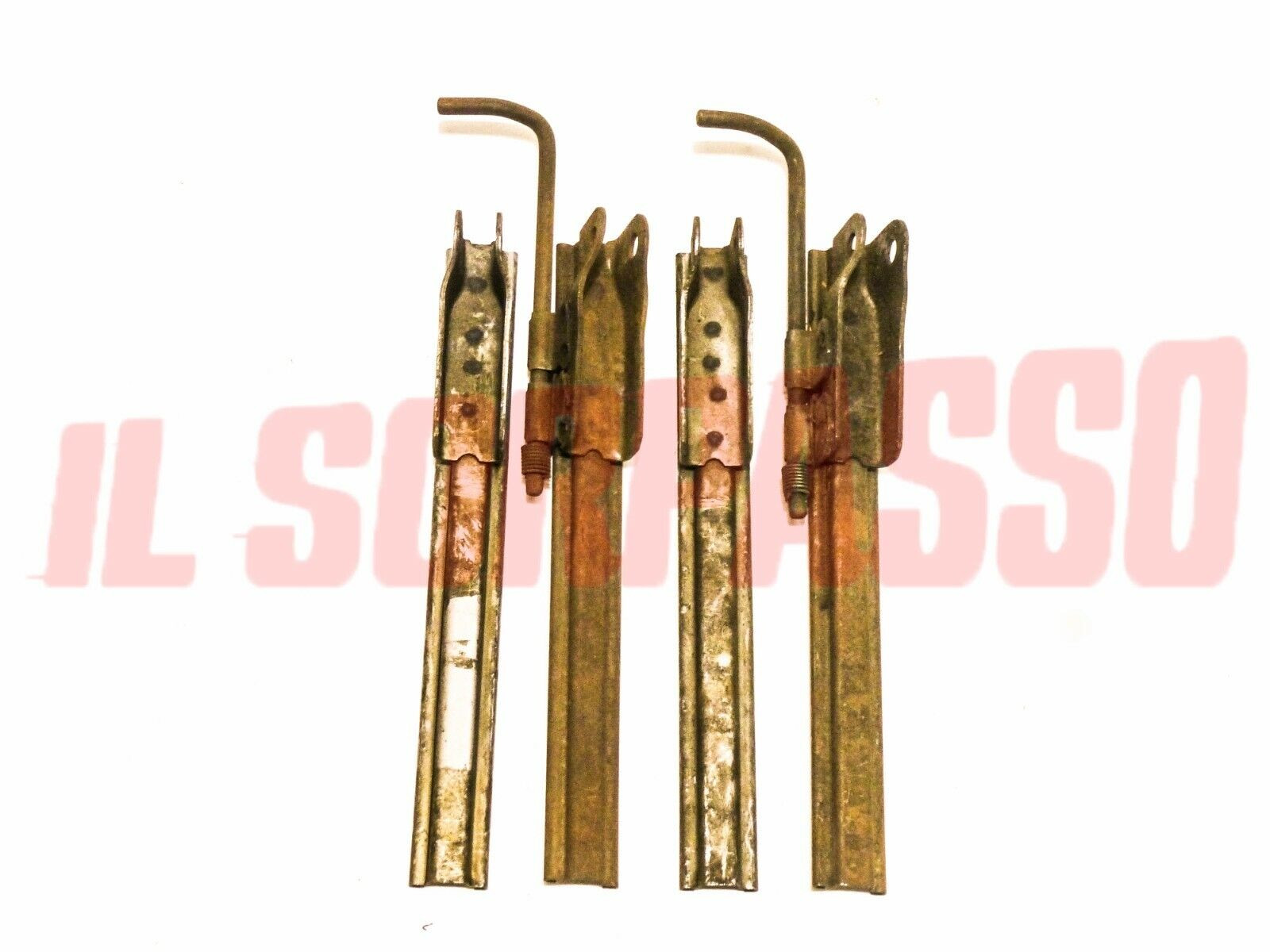 SLITTE GUIDE STAFFE SEDILI ANTERIORI FIAT 500 D F L R GIARDINIERA BIANCHINA 