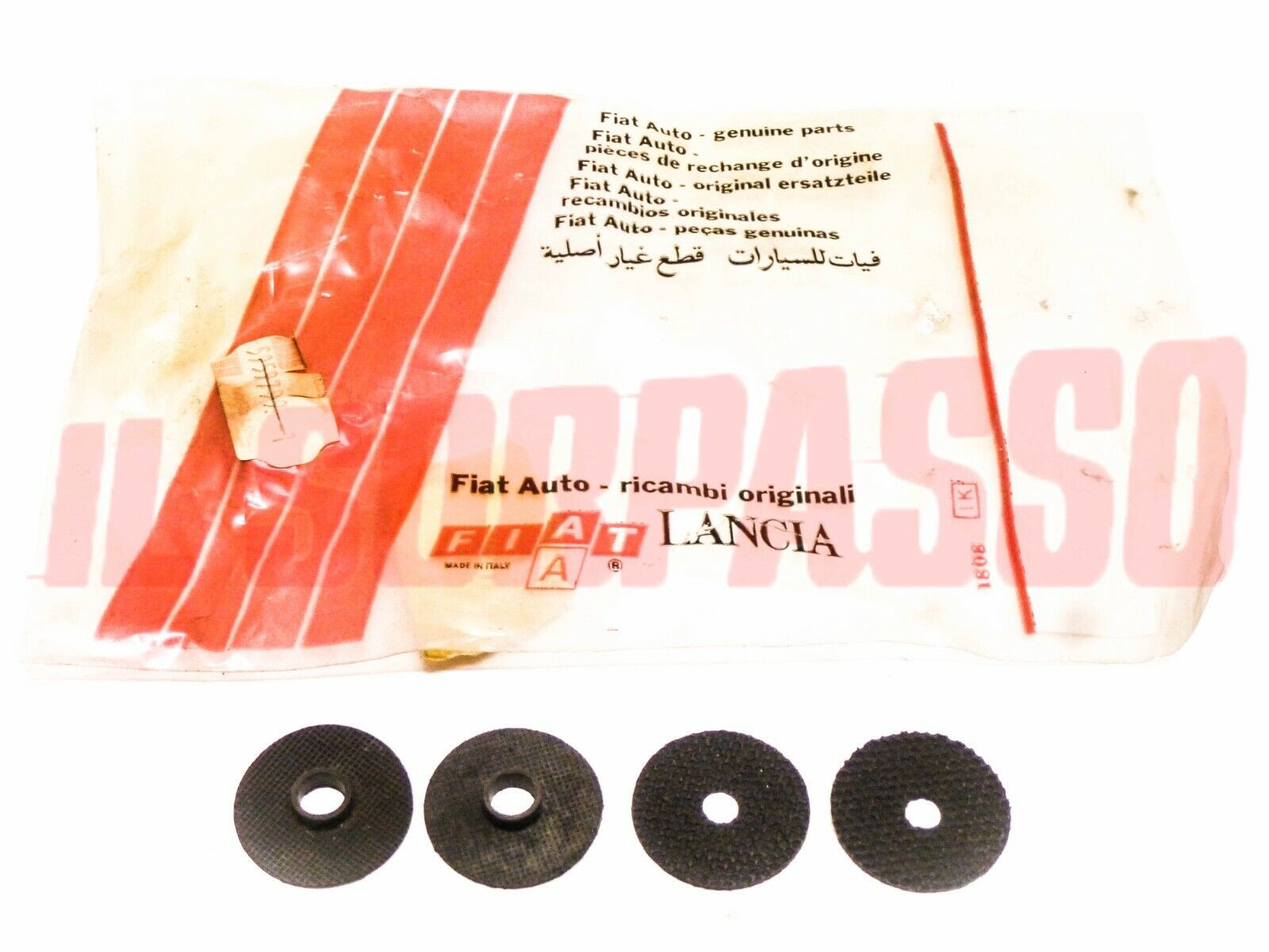 GUARNIZIONI PULSANTI SCORRIVETRO FIAT 850 900 T TOPOLINO 600 + MULTIPLA + 500 G 