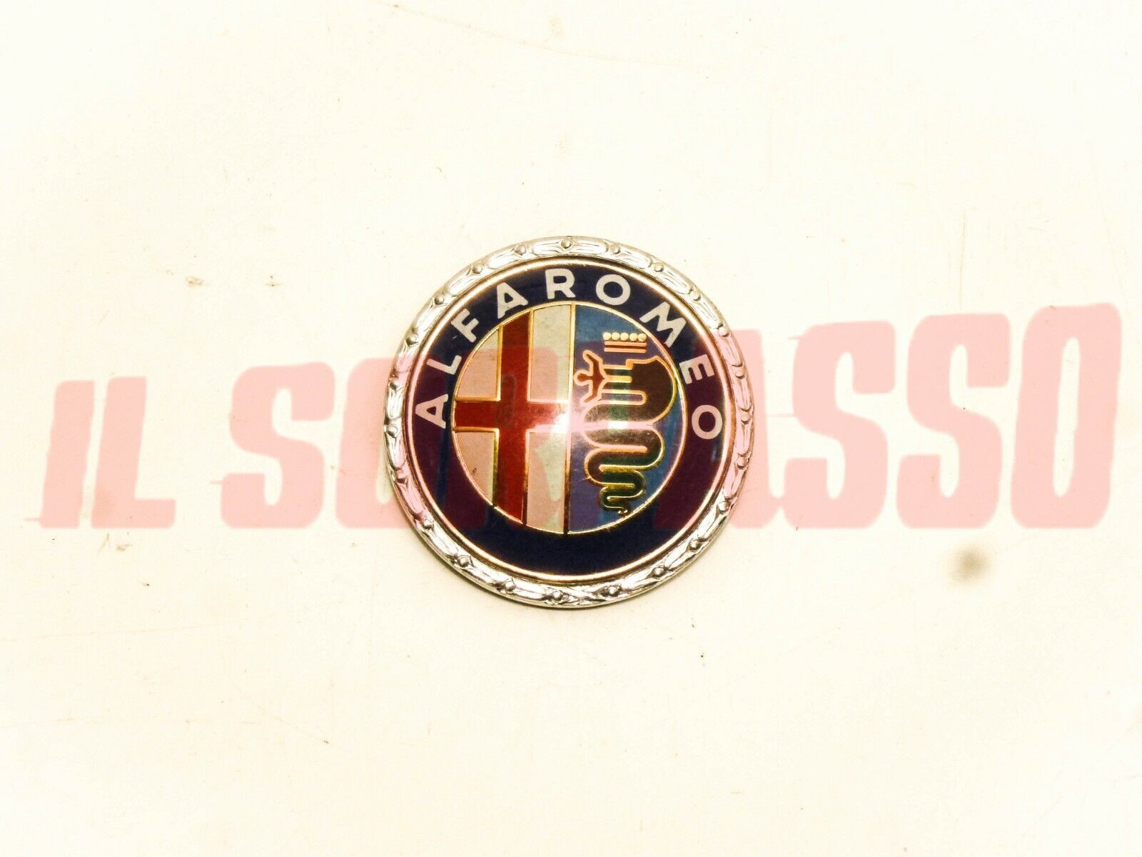 STEMMA MASCHERINA COFANO ALFA ROMEO NO MILANO GIULIA GT DUETTO ALFETTA