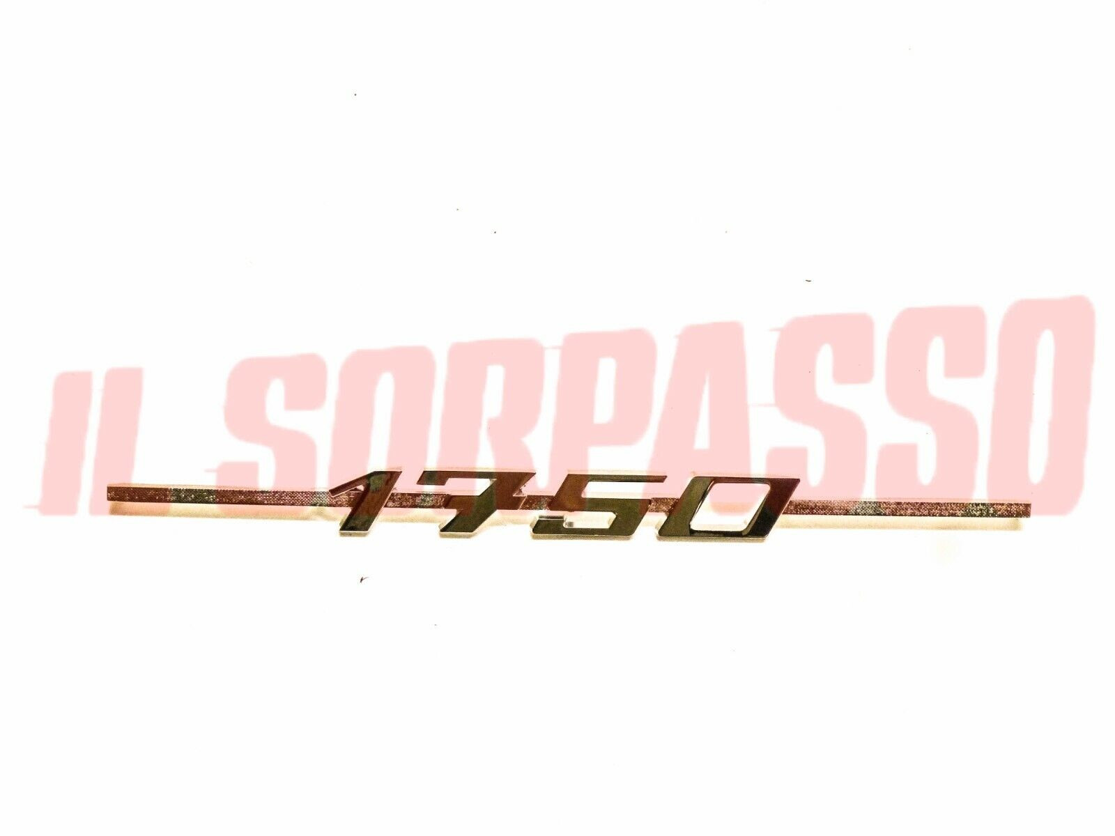 SCRITTA SIGLA COFANO POSTERIORE ALFA ROMEO GT 1750 