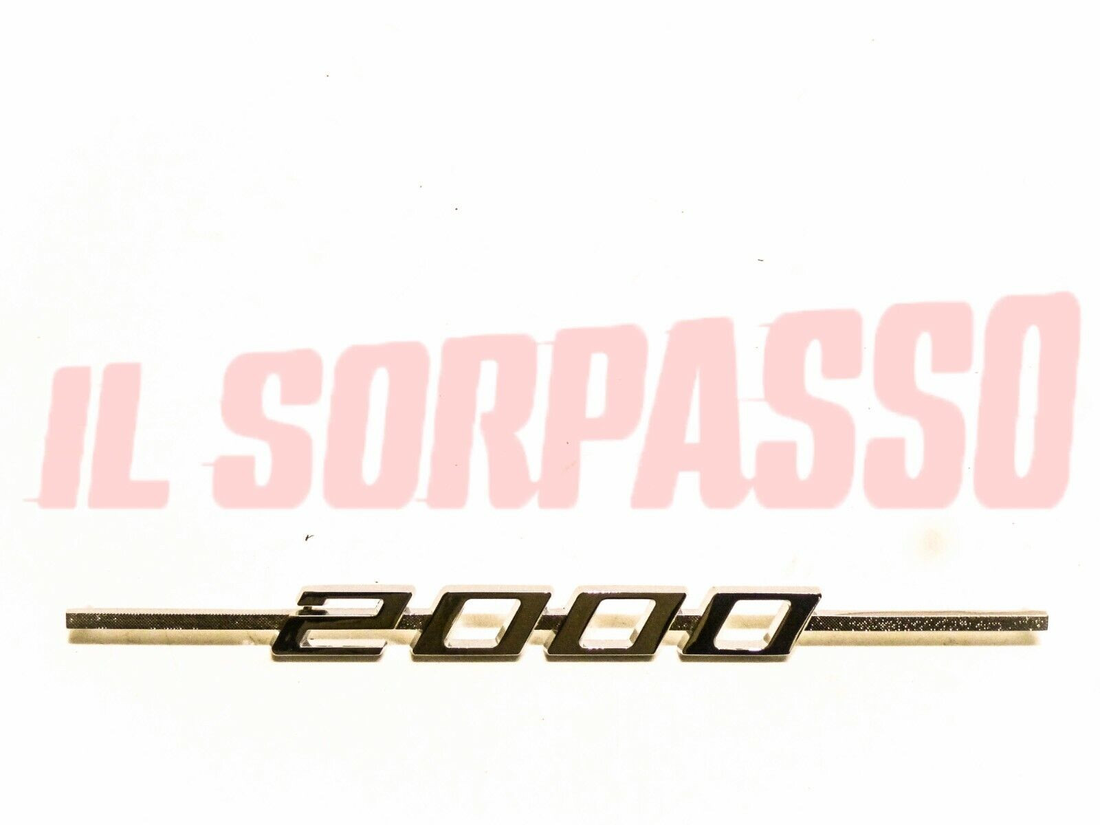 SCRITTA SIGLA COFANO POSTERIORE ALFA ROMEO GT 2000