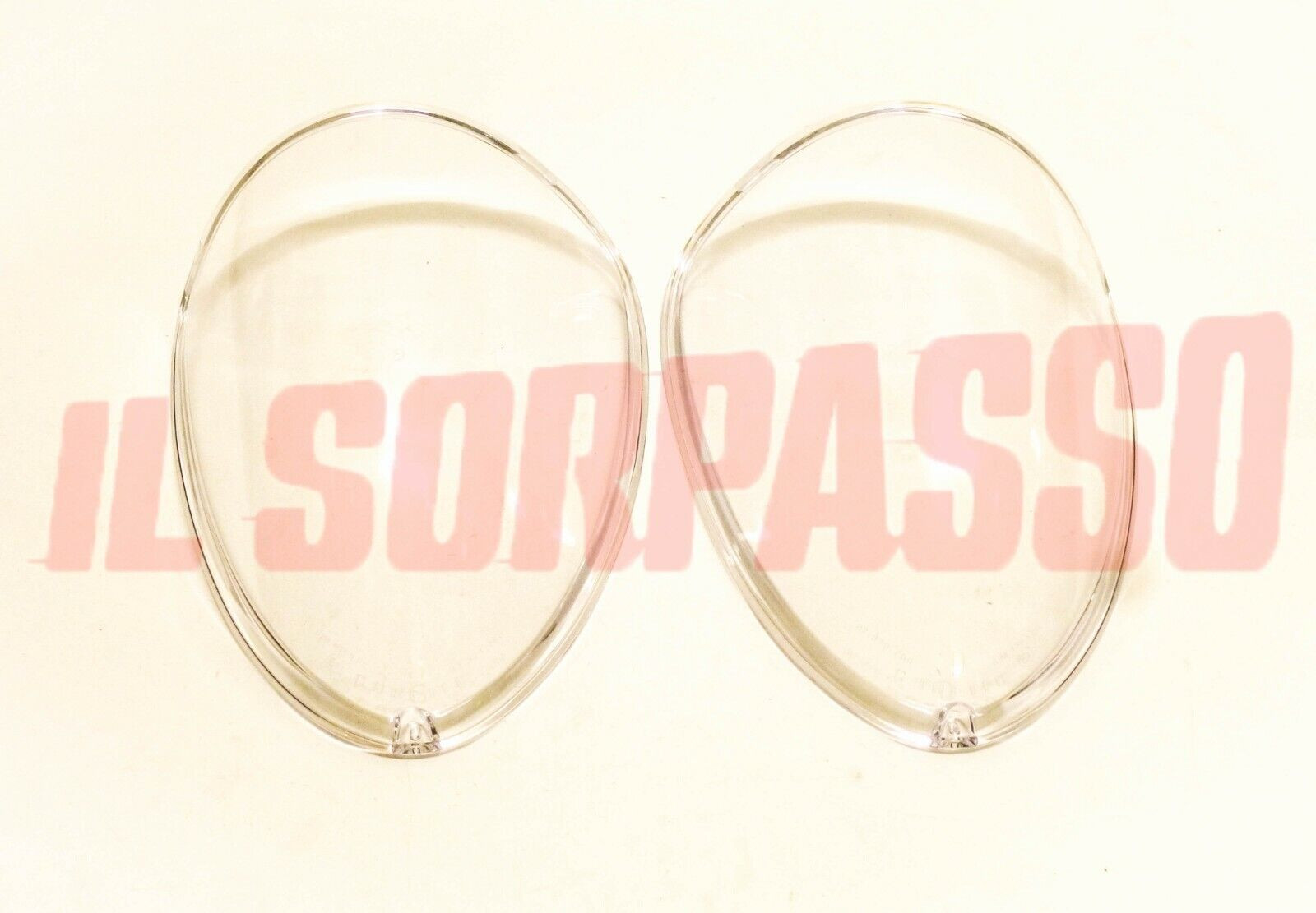 CUPOLE PLEXIGASS GRUPPI OTTICI FARI CARELLO A.R DUETTO OSSO SEPPIA CODA TRONCA 