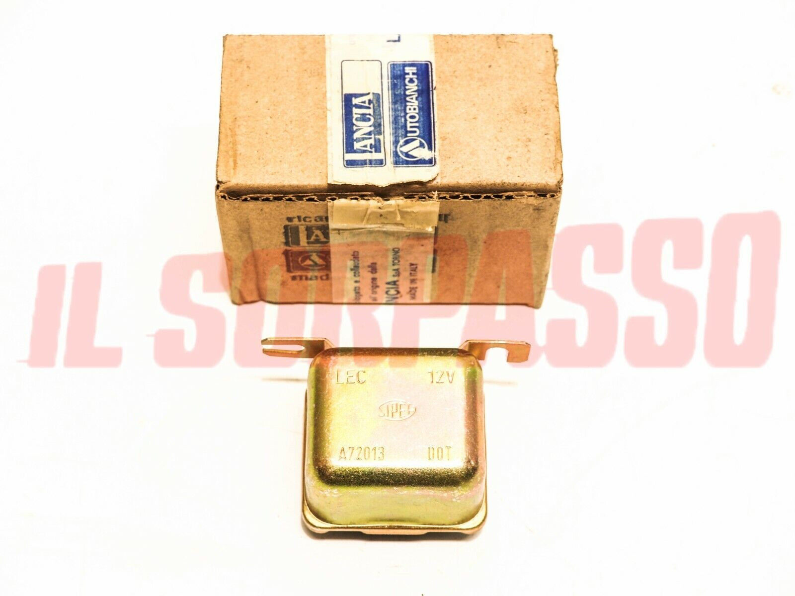 RELE INTERMITTENZA FRECCE LUCI EMERGENZA AUTOBIANCHI A112 + ABARTH ORIGINALE