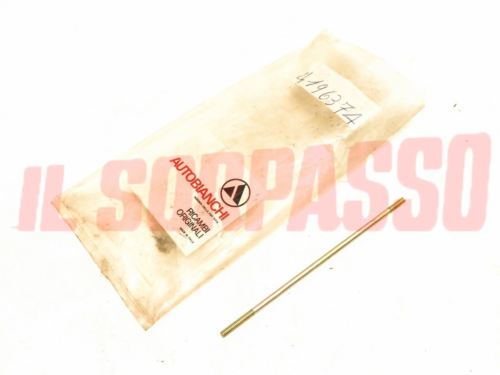 ASTA SICUREZZA SICURA RINVIO SERRATURA PORTE AUTOBIANCHI A112 + ABARTH ORIGINALE