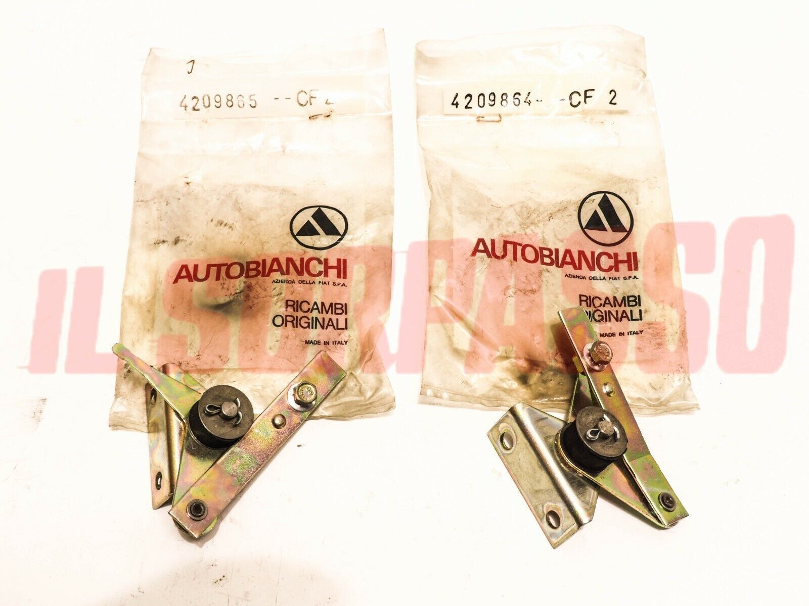 LEVERAGGI BOCCHETTE ARIA CRUSCOTTO DESTRO SINISTRO AUTOBIANCHI A111 ORIGINALI