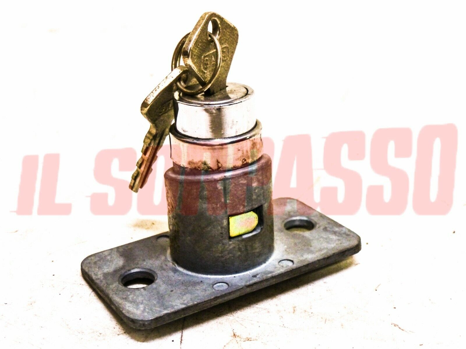 SERRATURA PULSANTE PORTELLONE POSTERIORE AUTOBIANCHI A112 + ABARTH 1 2 3 SERIE