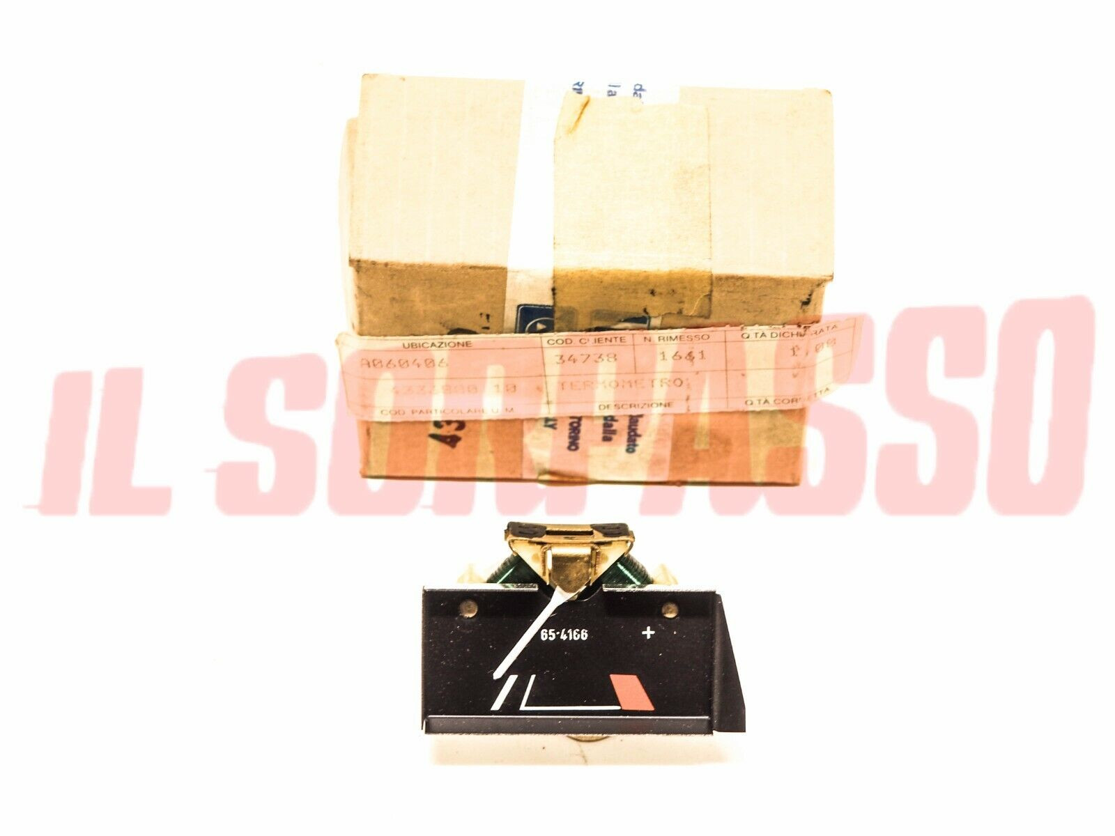 STRUMENTO TEMPERATURA ACQUA CRUSCOTTO AUTOBIANCHI A112 + ABARTH 1 2 3 SERIE