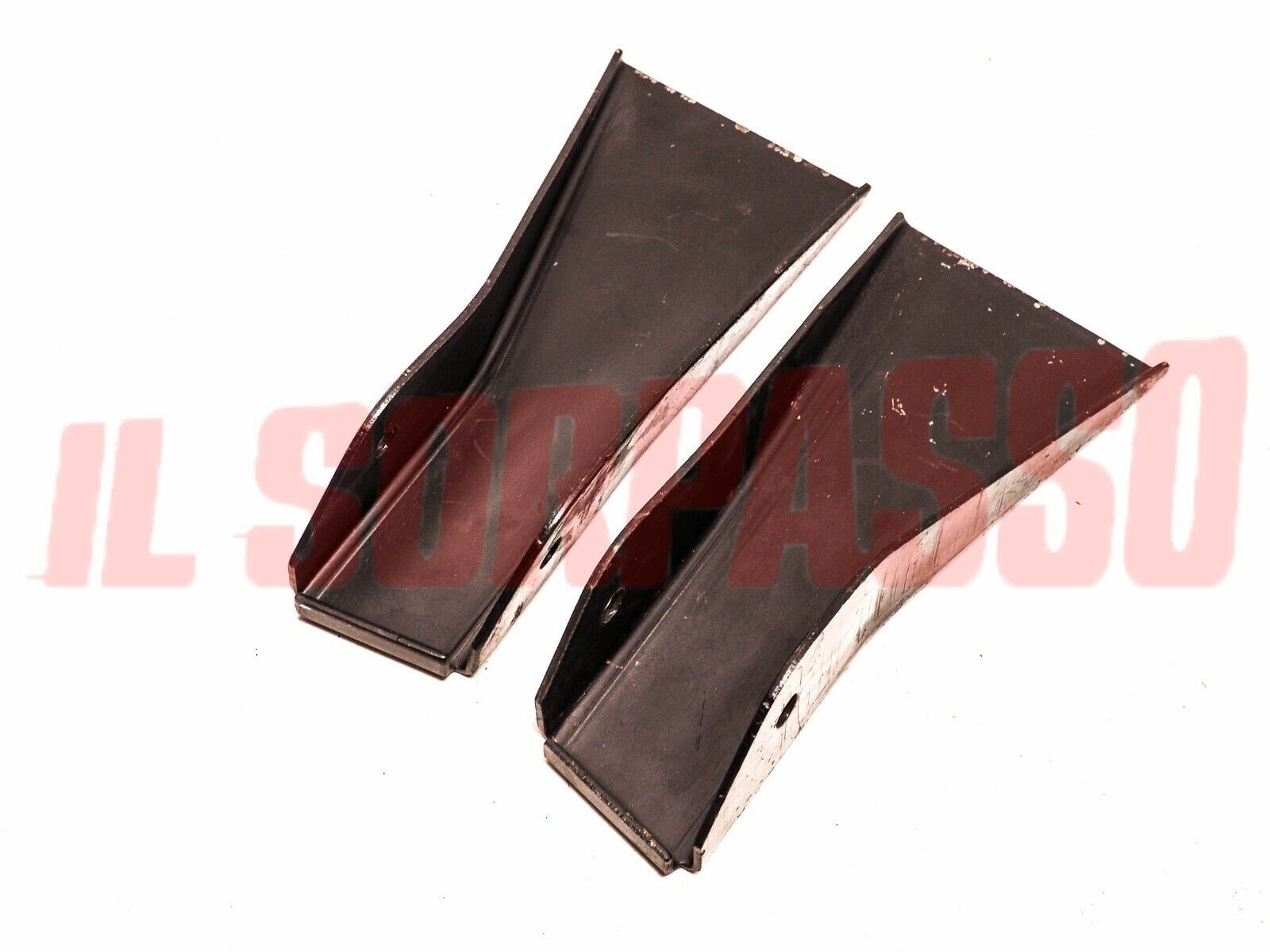 SUPPORTI TRAVERSA COLLEGAMENTO PIANALI ANTERIORI AUTOBIANCHI A112 + ABARTH