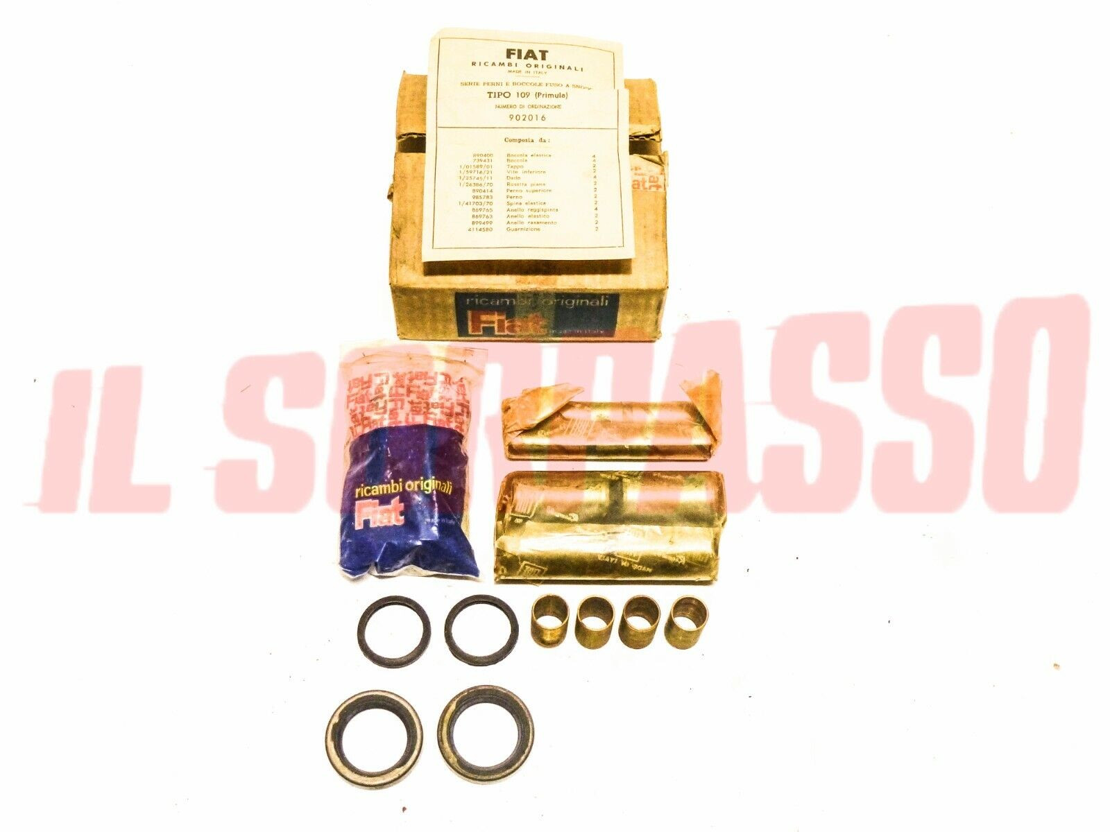 KIT REVISIONE PERNI FUSI A SNODO FUSELLI AUTOBIANCHI PRIMULA ORIGINALI 