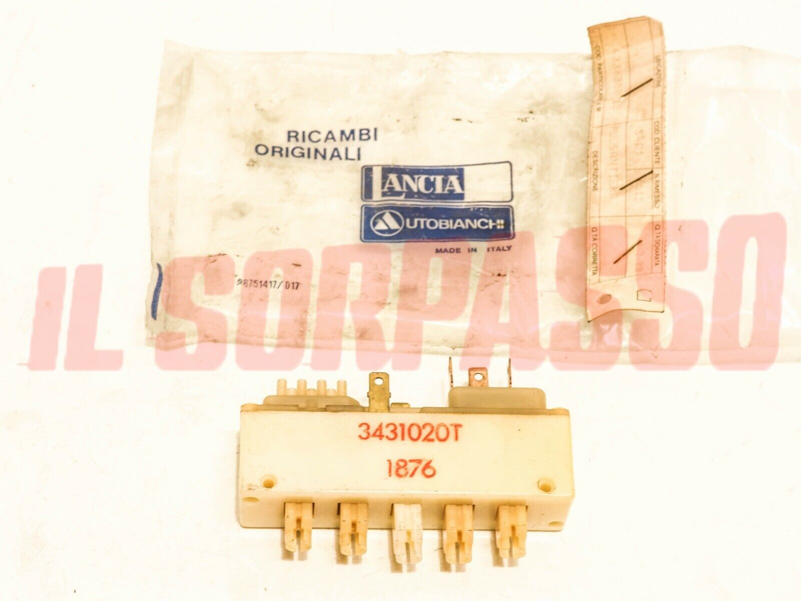 PULSANTIERA PLANCIA RISCALDAMENTO ABITACOLO FIAT 131 X19 LANCIA BETA 4336380