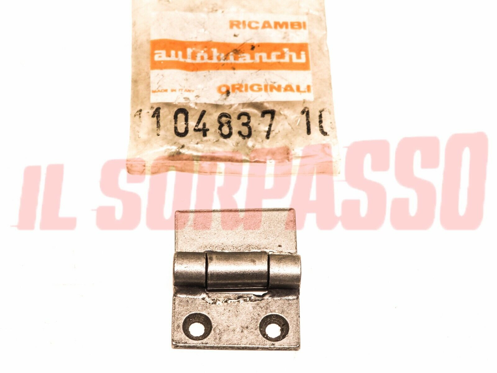 CERNIERA PORTELLONE POSTERIORE AUTOBIANCHI BIANCHINA PANORAMICA ORIGINALE