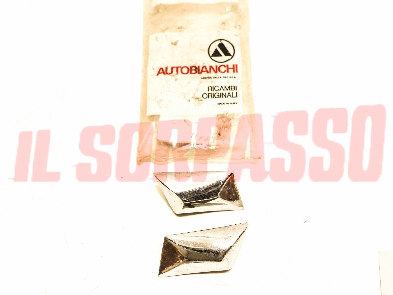 FREGI MASCHERINA DESTRO SINISTRO AUTOBIANCHI BIANCHINA FURGONCINO ORIGINALI