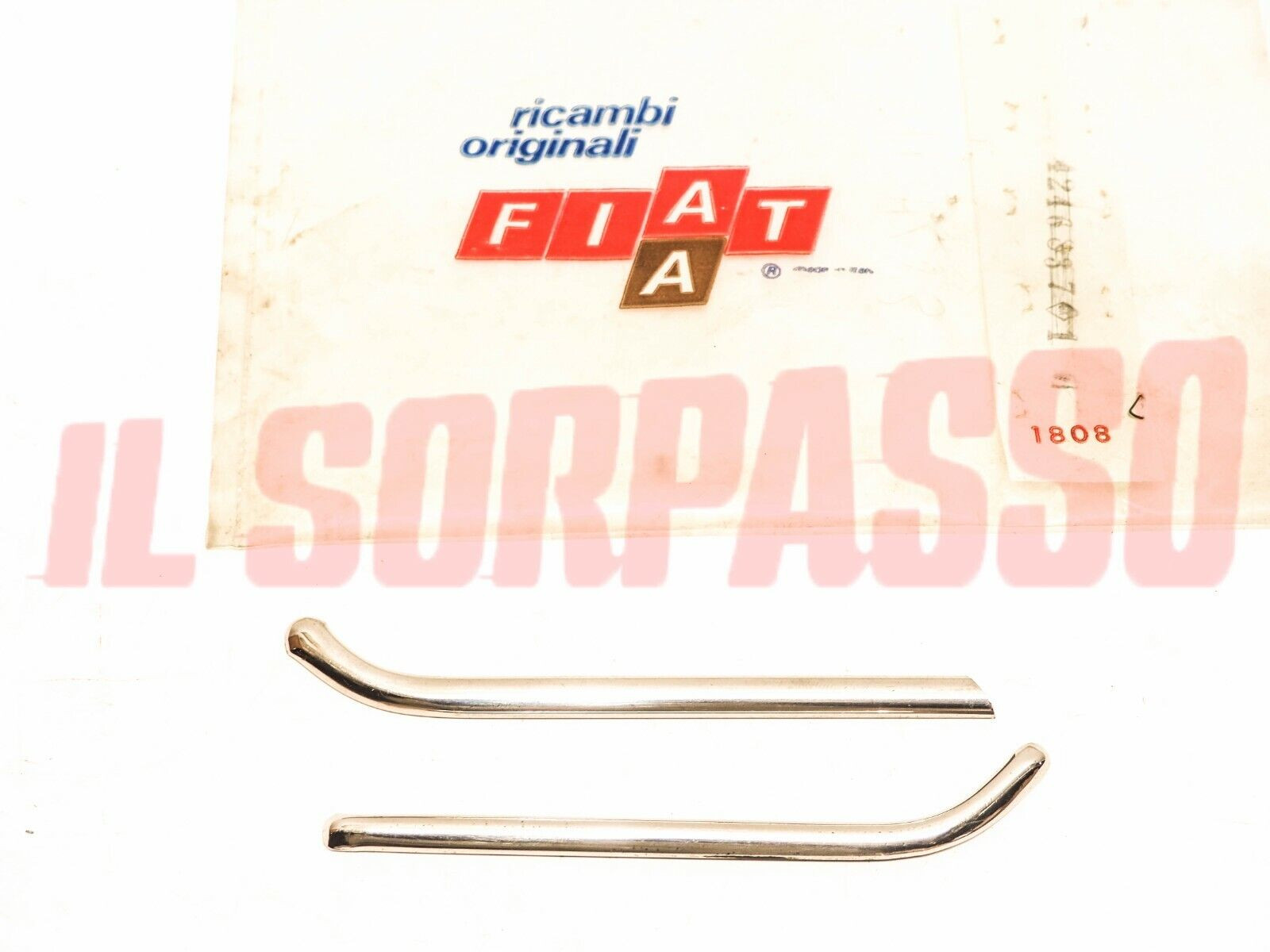 MODANATURE PROFILI PARAFANGHI ANTERIORI AUTOBIANCHI BIANCHINA CABRIO ORIGINALI