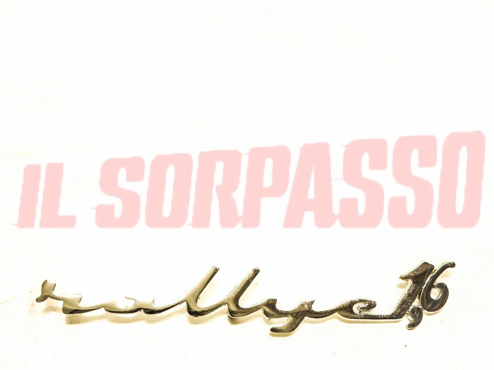 SCRITTA SIGLA RIVESTIMENTO POSTERIORE LANCIA FULVIA RALLY 1.6 