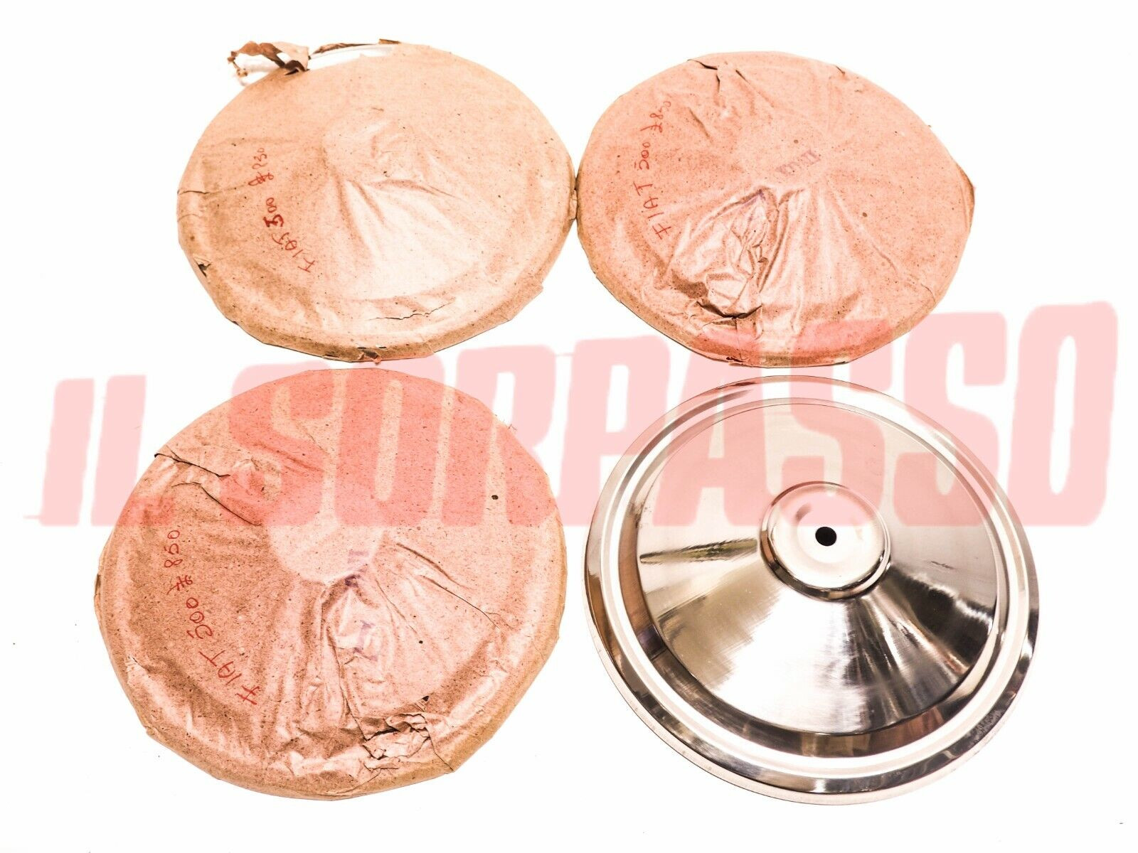 COPPE RUOTA BORCHIE CERCHI FIAT 500 L ORIGINALI