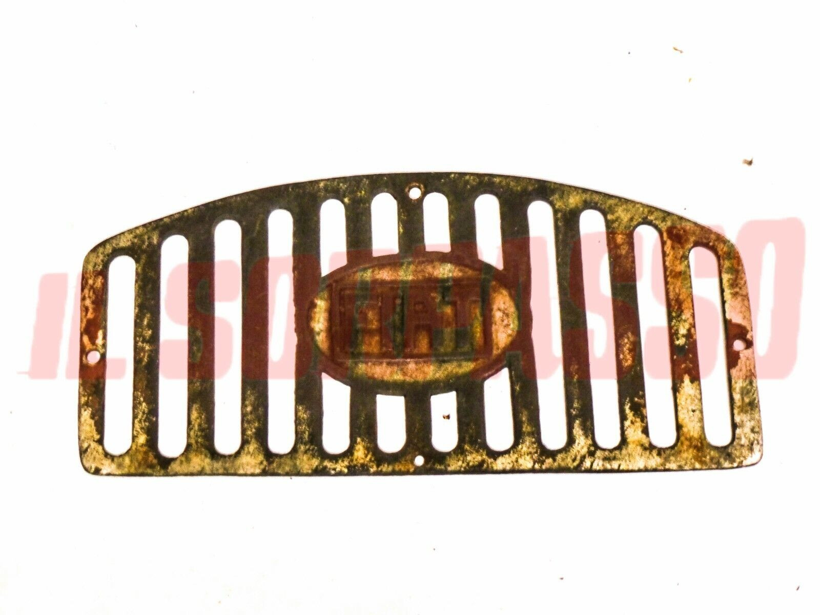 GRIGLIA PICCOLA LATERALE SU PEDANA FIAT 501 ORIGINALE