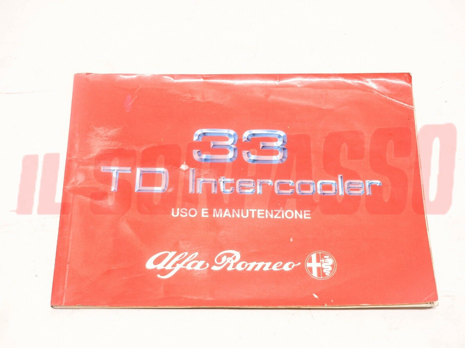 LIBRETTO USO E MANUTENZIONE ALFA ROMEO 33 TD ORIGINALE