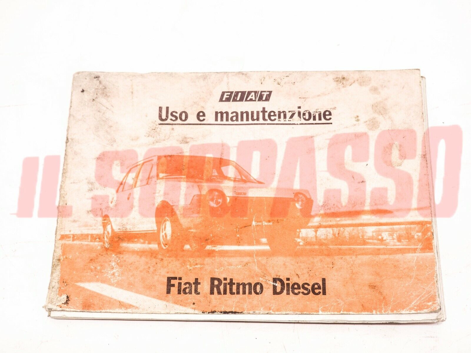LIBRETTO USO E MANUTENZIONE FIAT RITMO DIESEL ORIGINALE