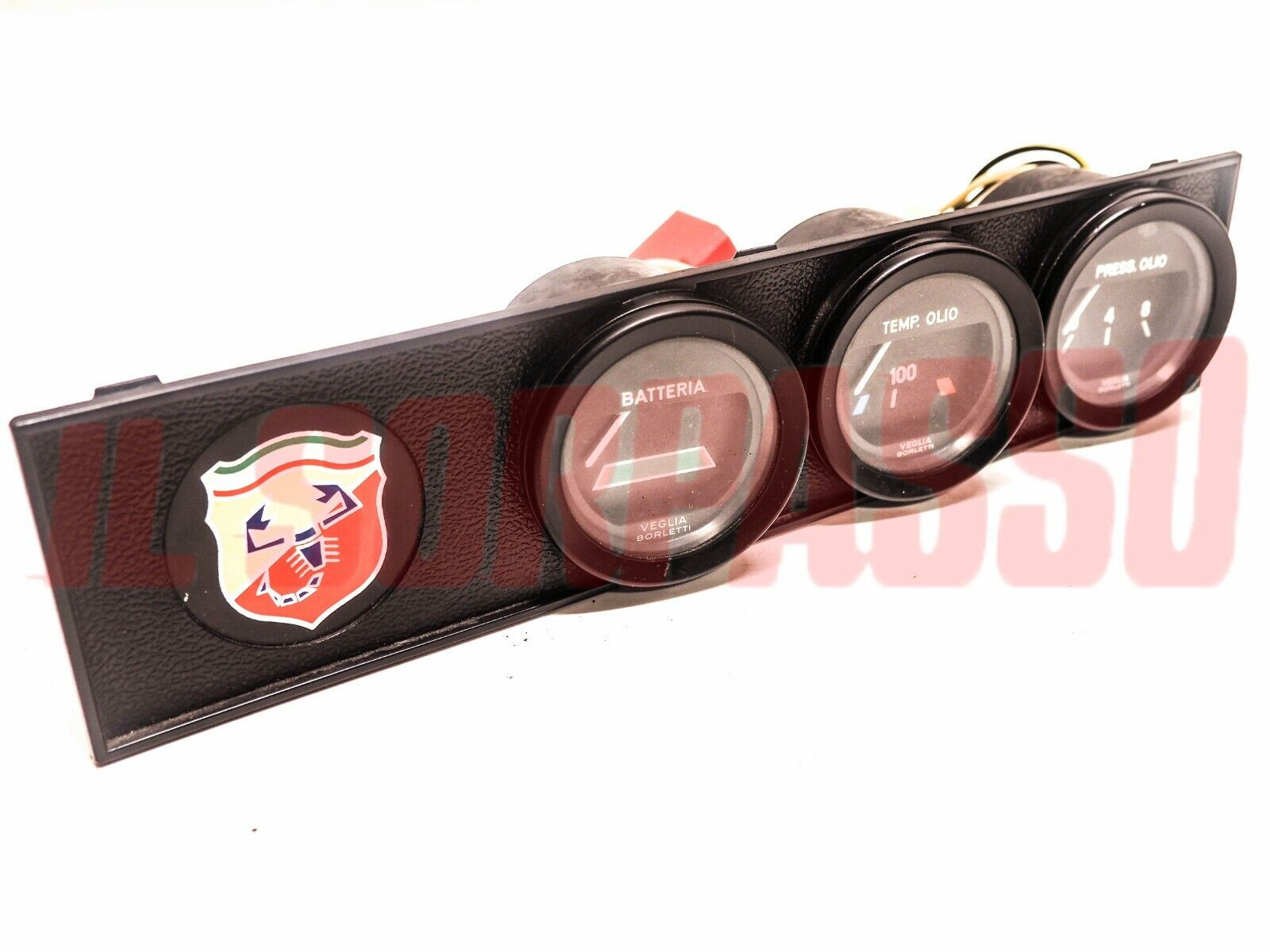 MOSTRINA CRUSCOTTO PLANCIA + STRUMENTI AUTOBIANCHI A112 ABARTH 1 2 3 SERIE 