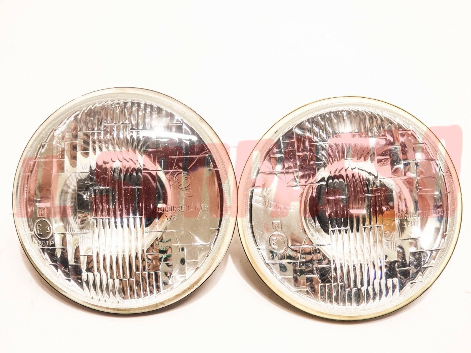 GRUPPI OTTICI FANALI FARI INTERNI FIAT 850 SPORT COUPE 2 SERIE ORIGINALI CARELLO