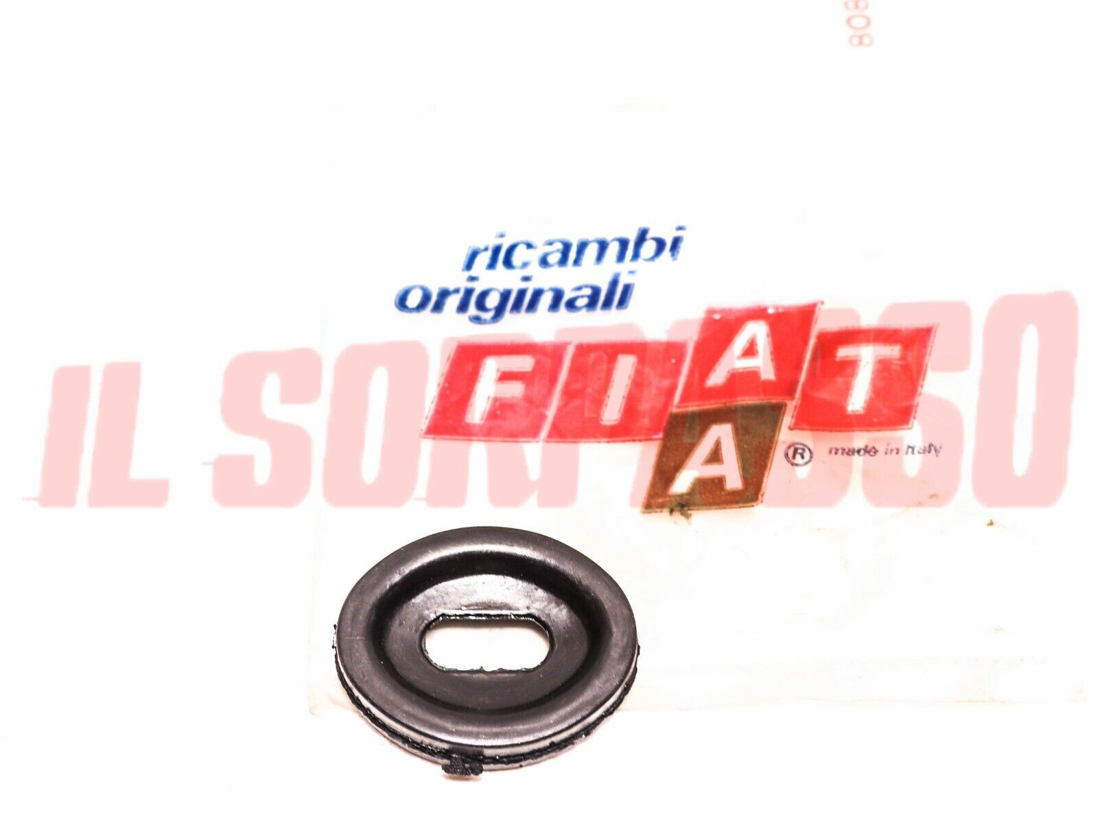 GOMMINO GUARNIZIONE ASTA LEVA FRENO A MANO AUTOBIANCHI A112 + ABARTH ORIGINALE