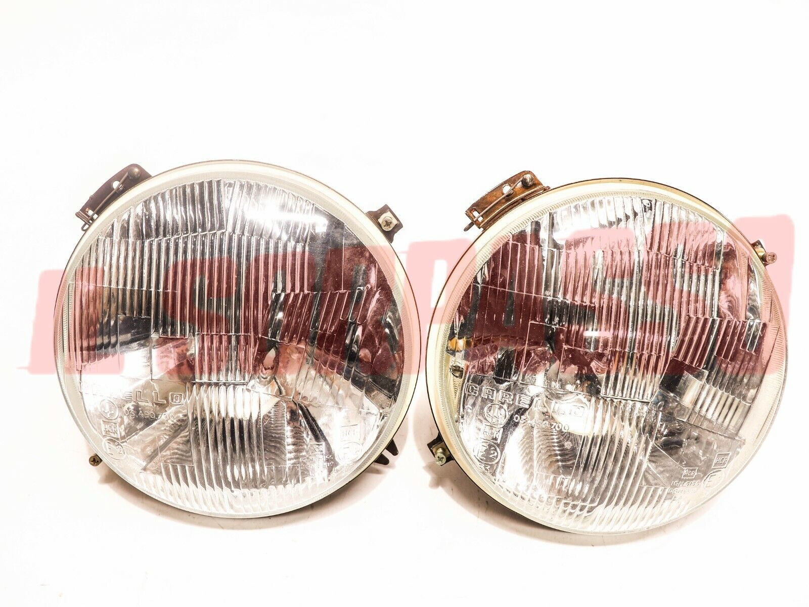 GRUPPI OTTICI ANTERIORI DOPPIA PARABOLA JODIO FIAT 124 ABARTH CARELLO